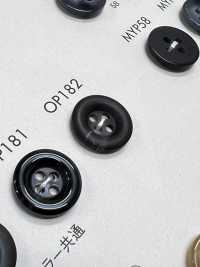 OP182 ポリエステル樹脂製 4つ穴ボタン サブ画像