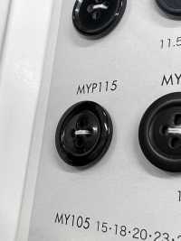 MYP115 ポリエステル樹脂製 4つ穴ボタン 大阪プラスチック工業(DAIYA BUTTON) サブ画像