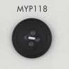 MYP118 ポリエステル樹脂製 フチあり 4つ穴ボタン