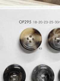 OP295 ポリエステル樹脂製 4つ穴ボタン サブ画像