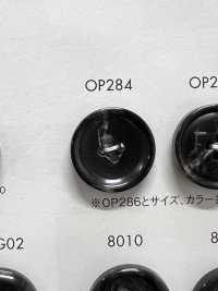 OP284 ポリエステル樹脂製 4つ穴ボタン 大阪プラスチック工業(DAIYA BUTTON) サブ画像