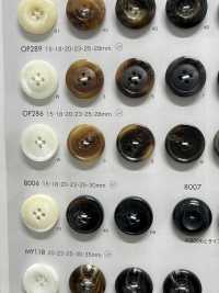 OP284 ポリエステル樹脂製 4つ穴ボタン 大阪プラスチック工業(DAIYA BUTTON) サブ画像