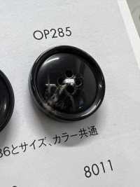 OP285 ポリエステル樹脂製 4つ穴ボタン 大阪プラスチック工業(DAIYA BUTTON) サブ画像