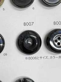 8007 ポリエステル樹脂製 2つ穴ボタン 大阪プラスチック工業(DAIYA BUTTON) サブ画像