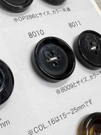 8010 ポリエステル樹脂製 4つ穴ボタン 大阪プラスチック工業(DAIYA BUTTON) サブ画像