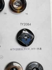TY2084 ポリエステル樹脂製 4つ穴ボタン 大阪プラスチック工業(DAIYA BUTTON) サブ画像