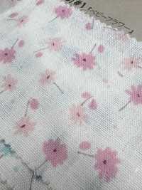 850482 SEVENBERRY® Wガーゼ Baby Strawberry & Baby Flower[生地] VANCET サブ画像