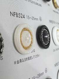NFB524 ポリエステル樹脂/ABS樹脂製 ボタン 大阪プラスチック工業(DAIYA BUTTON) サブ画像