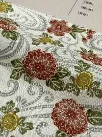83062 SEVENBERRY® シーチング 四季彩文様 菊流水[生地] VANCET サブ画像