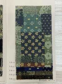 88501 SEVENBERRY®  ムラ糸クロス 和金道楽[生地] VANCET サブ画像