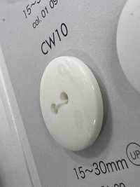 CW10 ポリエステル樹脂製 2つ穴ボタン 大阪プラスチック工業(DAIYA BUTTON) サブ画像