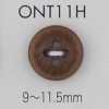 ONT11H 天然素材 コロゾ ナット 4つ穴 ボタン