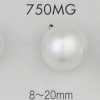 750MG パール調 ユリア素材 金足ボタン