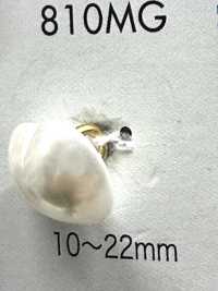 810MG パール調 ユリア素材 金足ボタン 大阪プラスチック工業(DAIYA BUTTON) サブ画像