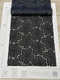 4024-907-1 シフォンラメ刺繍[生地] 北高 サブ画像