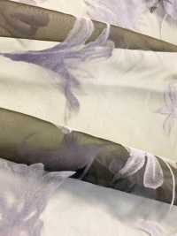 KF4005-DF-3407 クリーミーオーガンジーグラデーションフロッキー[生地] 宇仁繊維(小紋工房) サブ画像