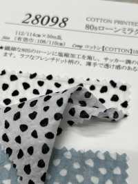 28098 80sローンミラクルウェーブ 幾何学柄プリント[生地] SUNWELL(サンウェル) サブ画像