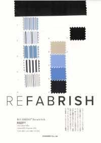 5SG017 REFABRISH®︎ ブロードクロス[生地] シャンブレー サブ画像
