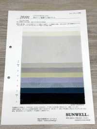 28101 80sローン塩縮ドット柄プリント[生地] SUNWELL(サンウェル) サブ画像