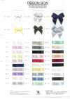 RIBBON-BOW-SAMPLE RIBBON BOW サンプル帳