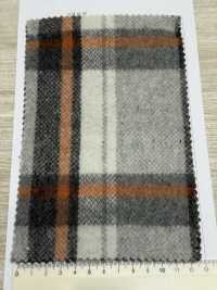 85352 Re WOOL シャンブレー シャギー チェック[生地] パリカ サブ画像