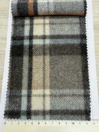 85352 Re WOOL シャンブレー シャギー チェック[生地] パリカ サブ画像