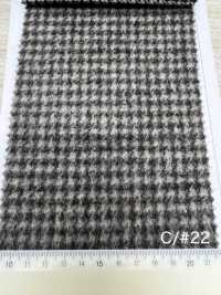 85352 Re WOOL シャンブレー シャギー チェック[生地] パリカ サブ画像