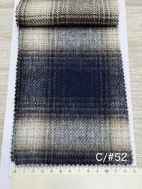 85352 Re WOOL シャンブレー シャギー チェック[生地] パリカ サブ画像