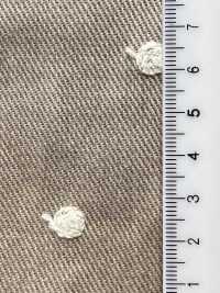 OSK-120-1 オールドデニム レース ドット小[生地] 北高 サブ画像