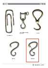 S-CARABINER S字カラビナ