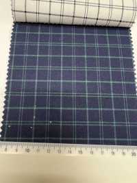 4SG002(2) チェック柄 コットン 起毛 ツイル[生地] シャンブレー サブ画像