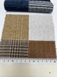 4SG008(1) コットン ツイード パッチワーク[生地] シャンブレー サブ画像
