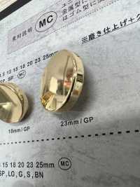 TM-100 メタルボタン 裏足 大阪プラスチック工業(DAIYA BUTTON) サブ画像