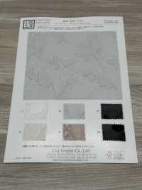 KKF4190-D/100 シフォンカットジャカード[生地] 宇仁繊維(小紋工房) サブ画像