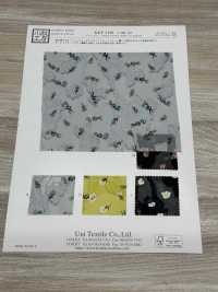 KKP4190-D/100-121 シフォンカットジャカード[生地] 宇仁繊維(小紋工房) サブ画像