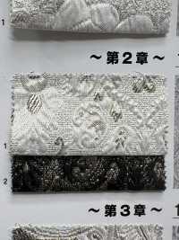 165029 プラチナジャガード〜第2章〜[生地] コーラル サブ画像
