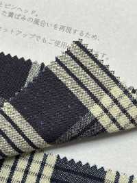 CS1020-04 7.5oz インディゴ チェック[生地] COLLECT サブ画像