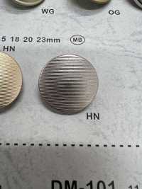 MN-550 メタルボタン 裏足 縁なし 大阪プラスチック工業(DAIYA BUTTON) サブ画像