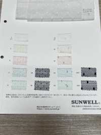 41693 ドットチュール[生地] SUNWELL(サンウェル) サブ画像