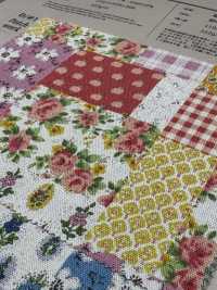 850516 SEVENBERRY® 綿麻キャンバス Patch work[生地] VANCET サブ画像