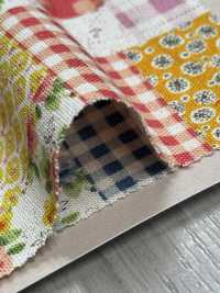 850516 SEVENBERRY® 綿麻キャンバス Patch work[生地] VANCET サブ画像