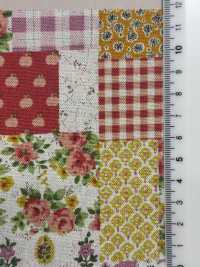 850516 SEVENBERRY® 綿麻キャンバス Patch work[生地] VANCET サブ画像