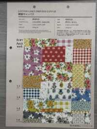 850516 SEVENBERRY® 綿麻キャンバス Patch work[生地] VANCET サブ画像