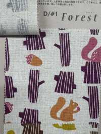 850518 SEVENBERRY® 綿麻キャンバス Forest[生地] VANCET サブ画像