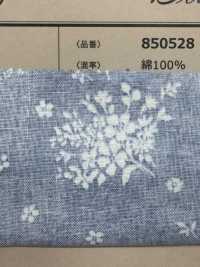850528 SEVENBERRY® シーチング ブルーガーデン ブーケ[生地] VANCET サブ画像