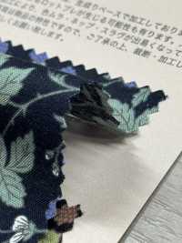 850531 SEVENBERRY® スケア 未晒コットン メランコリーフラワー ブラックベリー[生地] VANCET サブ画像
