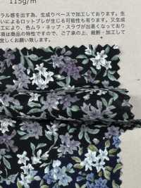 850532 SEVENBERRY® スケア 未晒コットン メランコリーフラワー ダフネ/沈丁花[生地] VANCET サブ画像