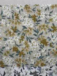 850532 SEVENBERRY® スケア 未晒コットン メランコリーフラワー ダフネ/沈丁花[生地] VANCET サブ画像