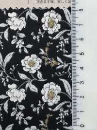 850533 SEVENBERRY® スケア 未晒コットン メランコリーフラワー ピオニー/芍薬[生地] VANCET サブ画像