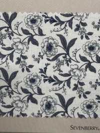 850533 SEVENBERRY® スケア 未晒コットン メランコリーフラワー ピオニー/芍薬[生地] VANCET サブ画像